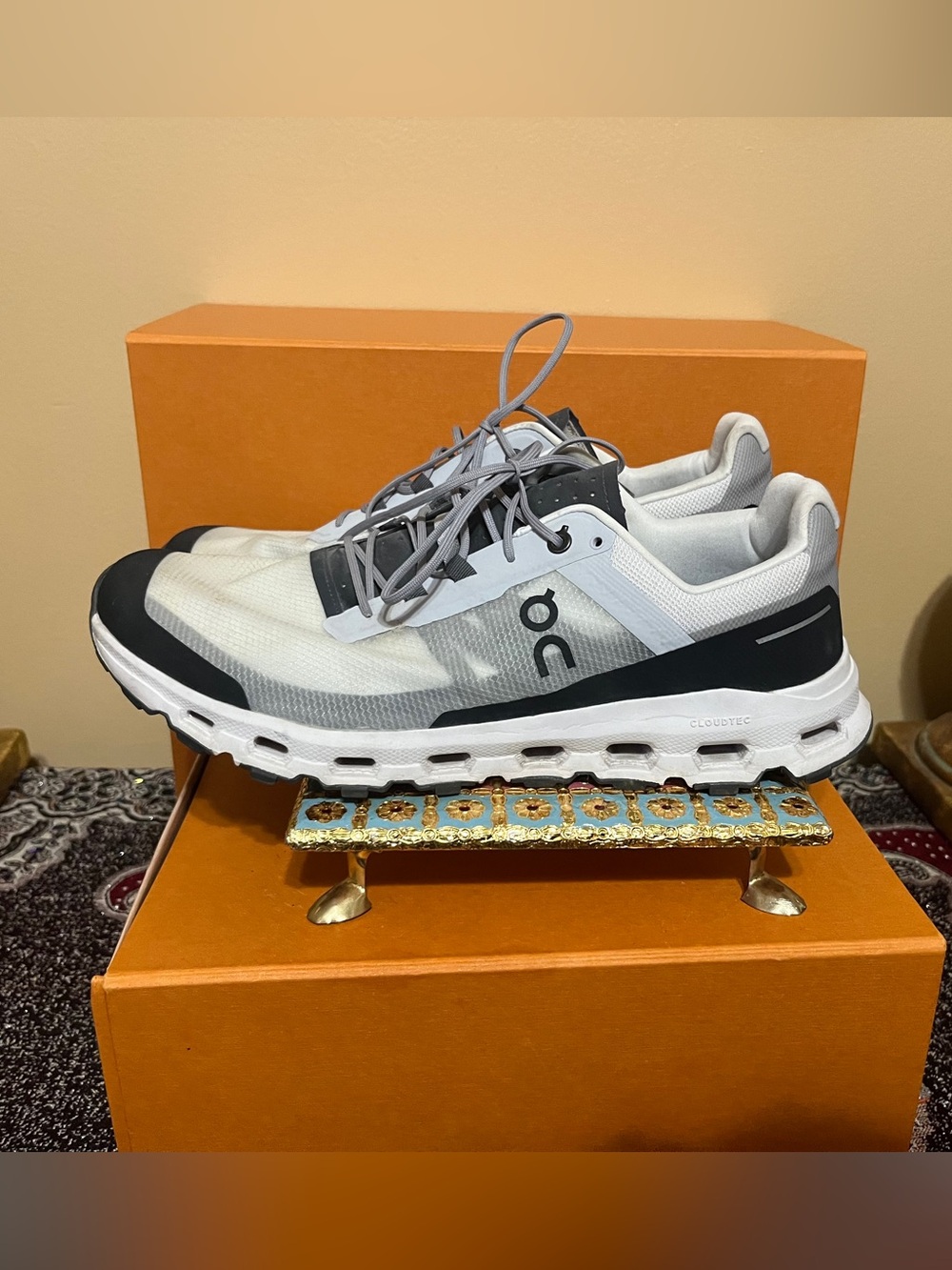 ON CLOUD CLOUDVISTA Glacier Black Running Shoes 64.99059 Mens Size 12